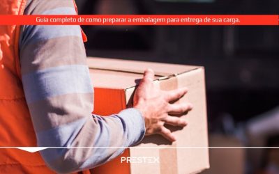Guia completo de como preparar a embalagem para entrega de sua carga