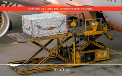 5 motivos para optar pelo transporte aéreo de cargas