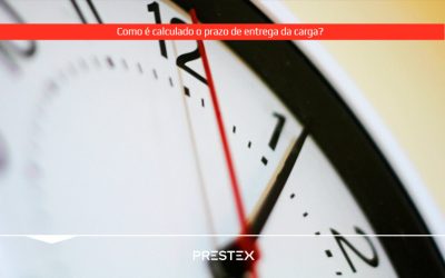 Como é calculado o prazo de entrega da carga?