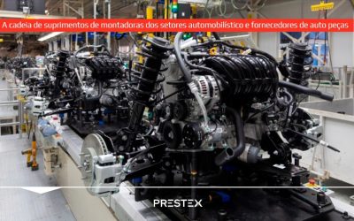 A cadeia de suprimentos de montadoras dos setores automobilístico e fornecedores de auto peças