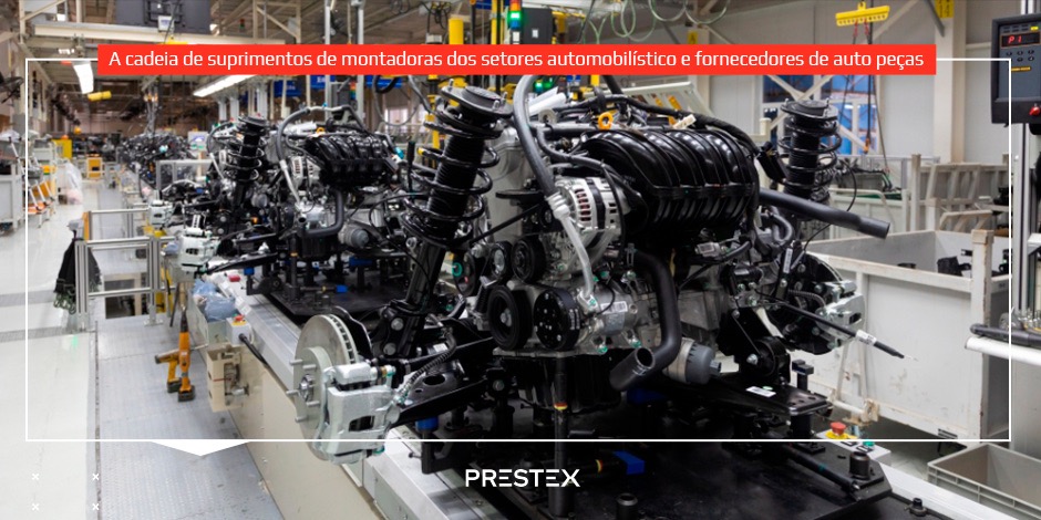 Cadeia de suprimentos em montadoras automobilísticas