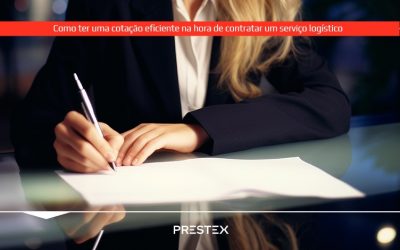Como ter uma cotação eficiente na hora de contratar um serviço logístico