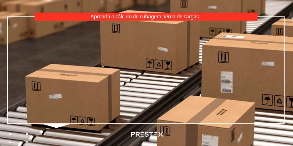 Cálculo da cubagem aérea