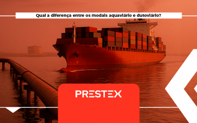 Qual a diferença entre os modais aquaviário e dutoviário?