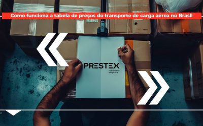 Como funciona a tabela de preços do transporte de carga aérea no Brasil