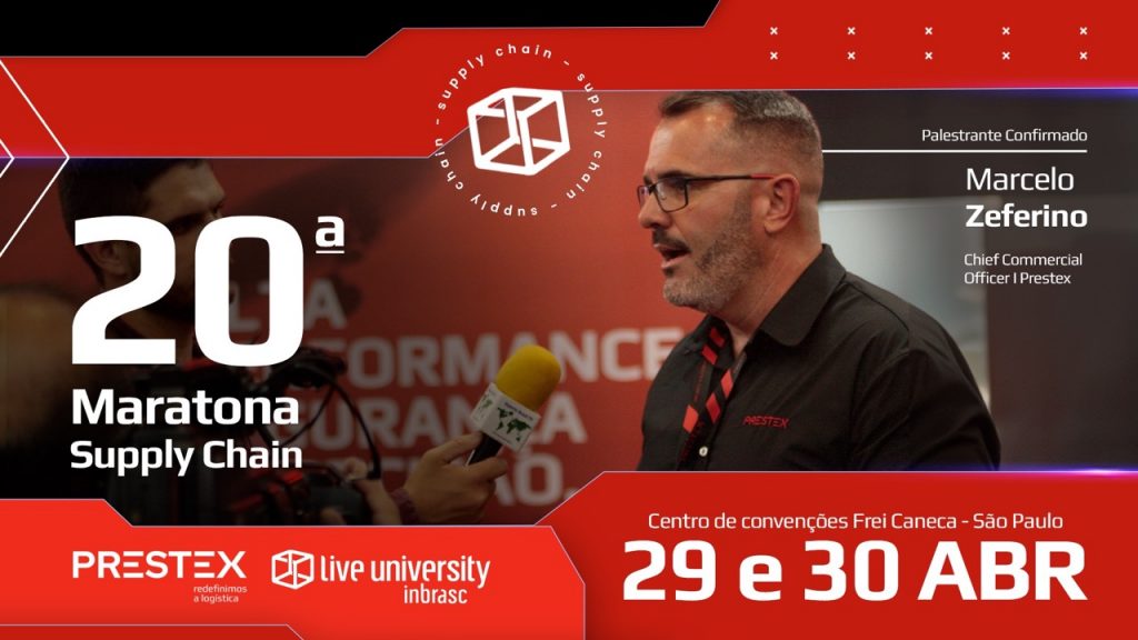 Marcelo Zeferiano palestrante na Maratona Supply Chain