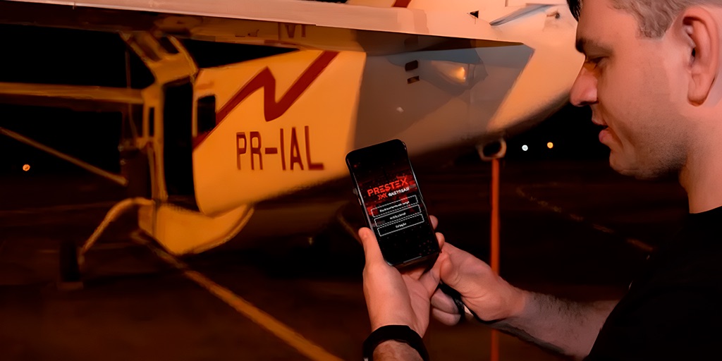 Frete aéreo B2B Prestex
