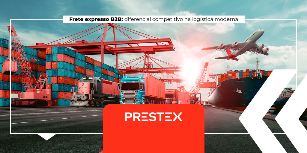 Frete expresso B2B: diferencial competitivo na logística moderna