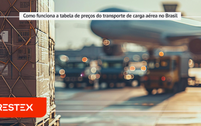 Como funciona a tabela de preços do transporte de carga aérea no Brasil