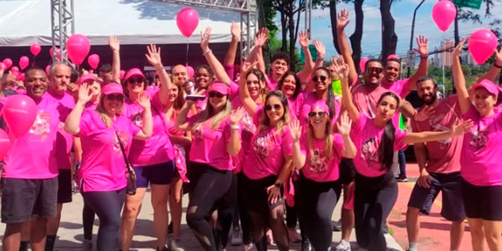 Outubro Rosa Solidário com caminhada e pedalada