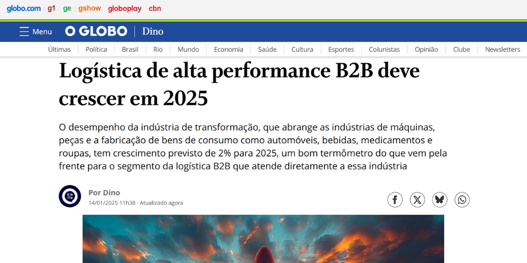 Expectativas Altas: Logística de Alta Performance B2B Rumo ao Crescimento em 2025