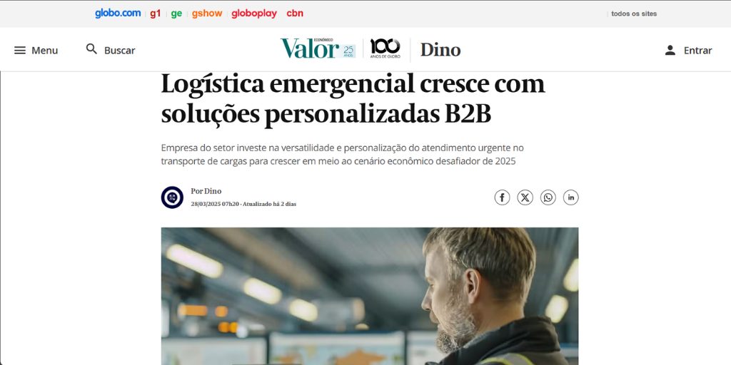 Logística emergencial cresce com soluções personalizadas B2B