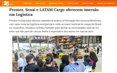 Prestex, Senai e LATAM Cargo oferecem imersão em Logística