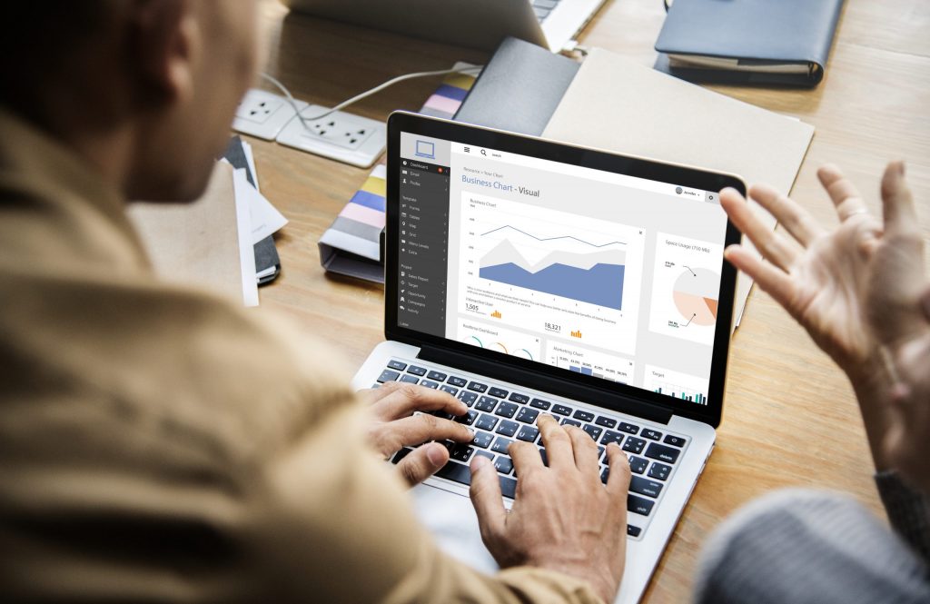 apresentação de dashboard