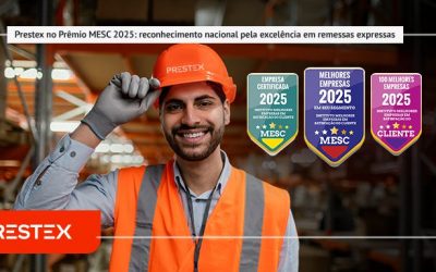 Prestex é reconhecida como a melhor empresa de Remessas Expressas do Brasil