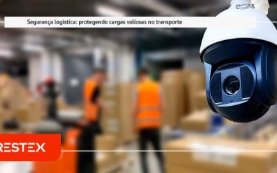 Segurança logística: protegendo cargas valiosas no transporte.