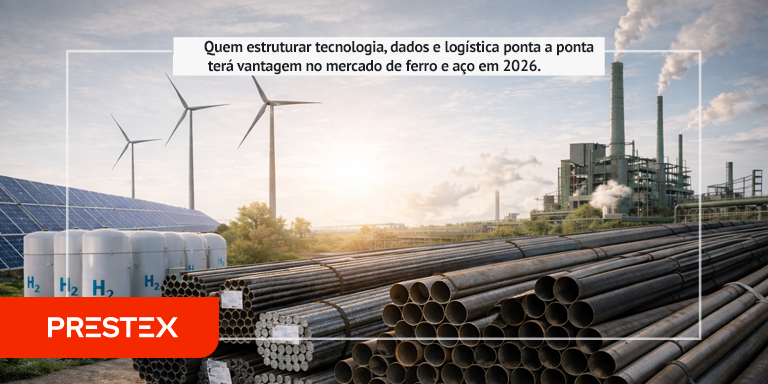Ferro e aço siderurgia 2026