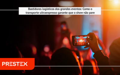 Bastidores logísticos dos grandes eventos: Como o transporte ultraexpresso garante que o show não pare