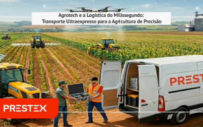 Agrotech e a Logística do Milissegundo: Transporte Ultraexpresso para a Agricultura de Precisão