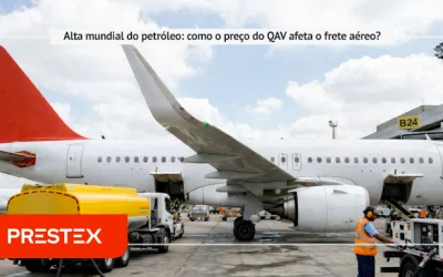 Alta mundial do petróleo: como o preço do QAV afeta o frete aéreo?