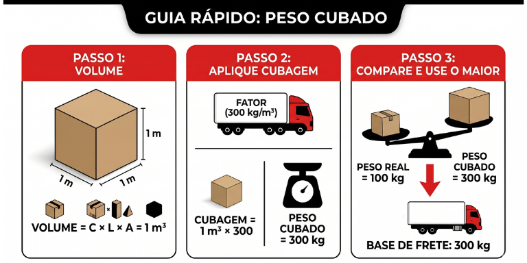 como calcular peso cubado como calcular peso cubado
