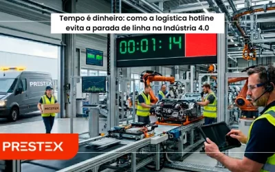 Tempo é dinheiro: como a logística hotline evita a parada de linha na Indústria 4.0