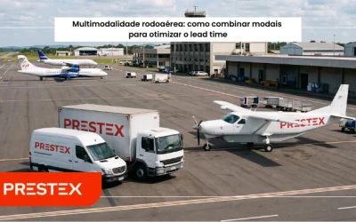 Multimodalidade rodoaérea: como combinar modais para otimizar o lead time