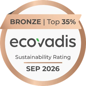 selo ecovadis 2026 35% melhores no ranking de sustentabilidade