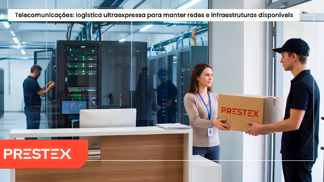 por que o transporte de peças e equipamentos críticos é estratégico para o setor de telecom?